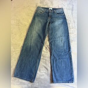 Revice Los Angeles Low Rise Baggy Wide Leg Jeans